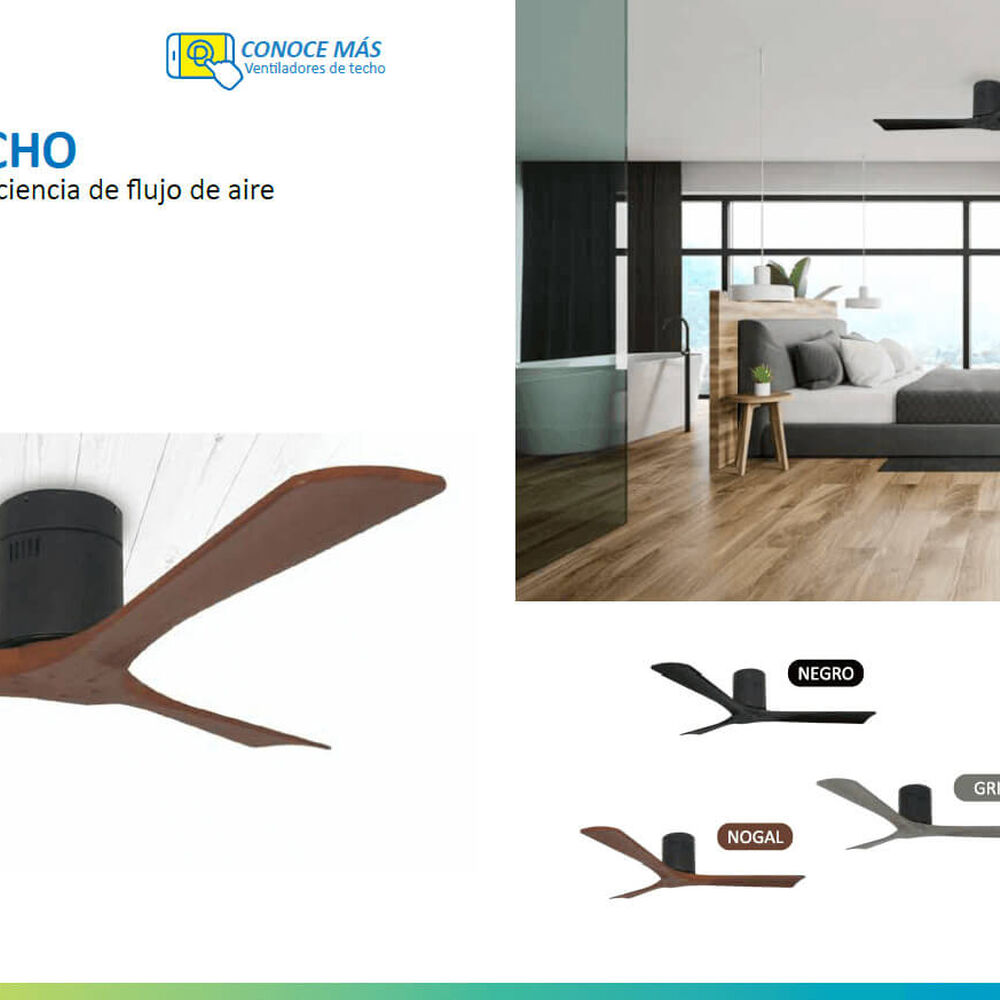 Ventilador De Techo Boston Natural 52 Primaterm image number 4.0