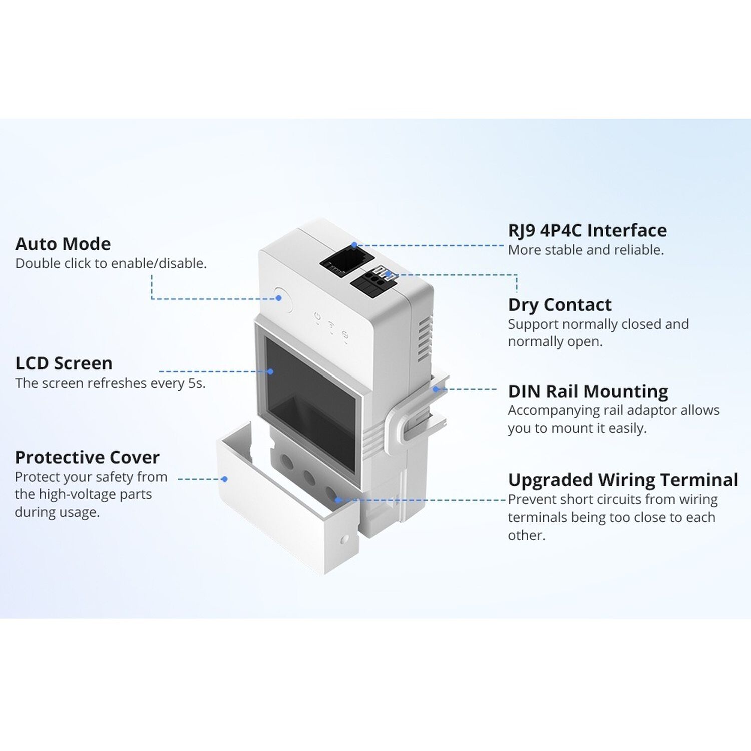 Interruptor Wifi Sonoff Th Elite 20a Para Sensores Sonoff image number 4.0