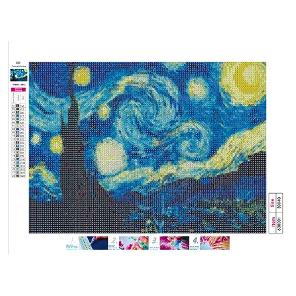 Bordado Pintura Diamante - 40x30cm image number 2.0