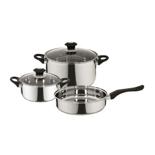 Bateria De Cocina De Acero Inoxidable 5 Piezas Corazza