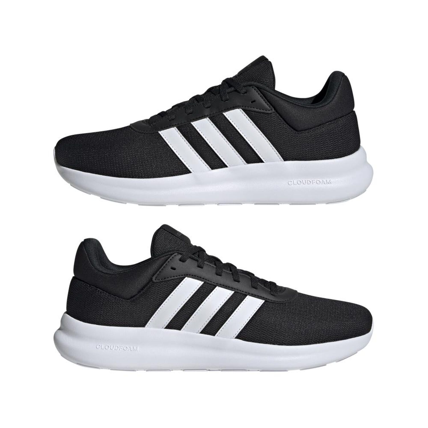 Zapatilla Urbana Hombre Adidas Lite Racer 4.0 Negro image number 9.0