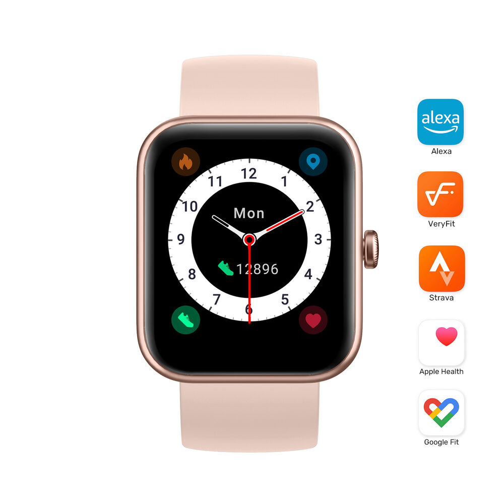 Pack Smartwatch Lhotse Live 206 42mm Pink + Audifono Rm12 image number 3.0