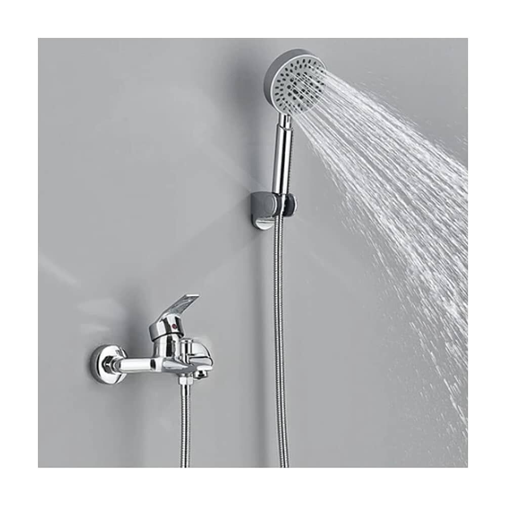 Kit Mezclador Monomando Grifo Y Ducha Para Ba&ntilde;o image number 3.0