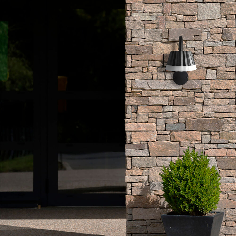 Apliqu&eacute; Muro Led Studio Umbrella Up 10w Luz C&aacute;lida Ip54 Ngro image number 3.0