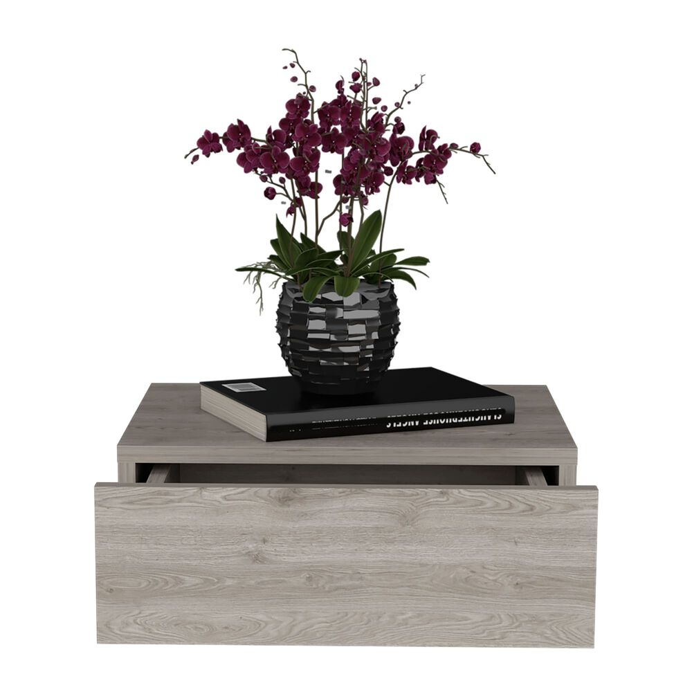 Velador Flotante 1 Cajon Fm-013g Gris image number 1.0