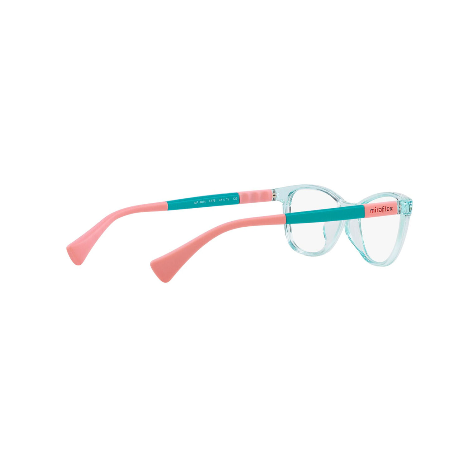 Lentes &Oacute;pticos Turquesa Rosa Miraflex Para Ni&ntilde;os image number 8.0