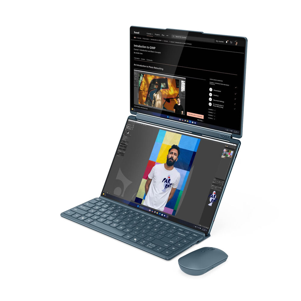 Notebook Yoga Book 9i Gen 10 Intel Core I9 32gb Ram 1tb Ssd 14" + Lápiz Óptico + Mouse + Teclado image number 7.0