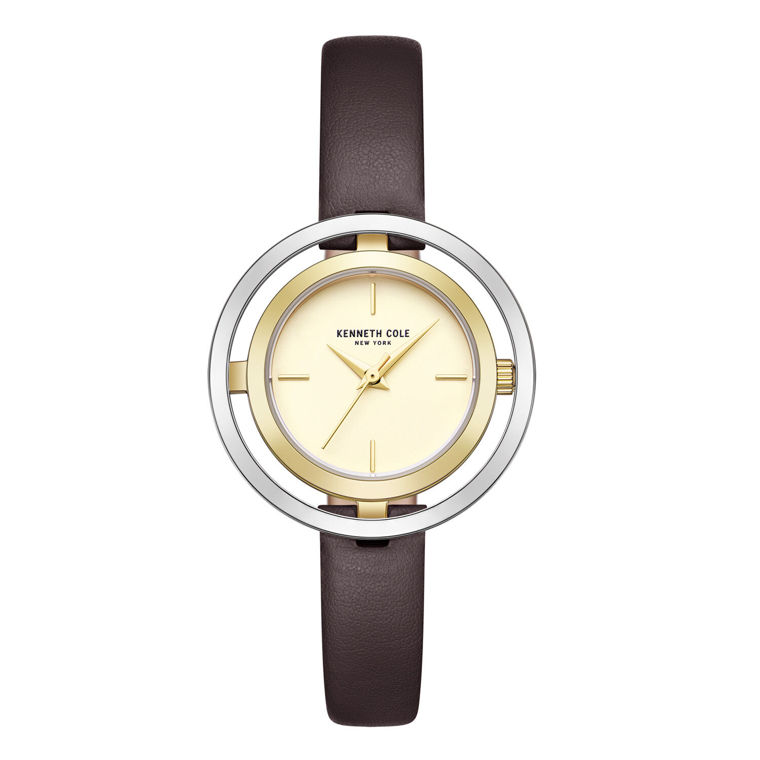 Reloj Kenneth Cole Kcwla2237105 Caf&eacute; Mujer image number 0.0