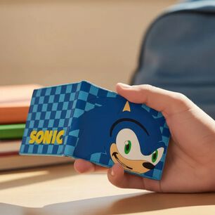 Billetera Engomada De Sonic
