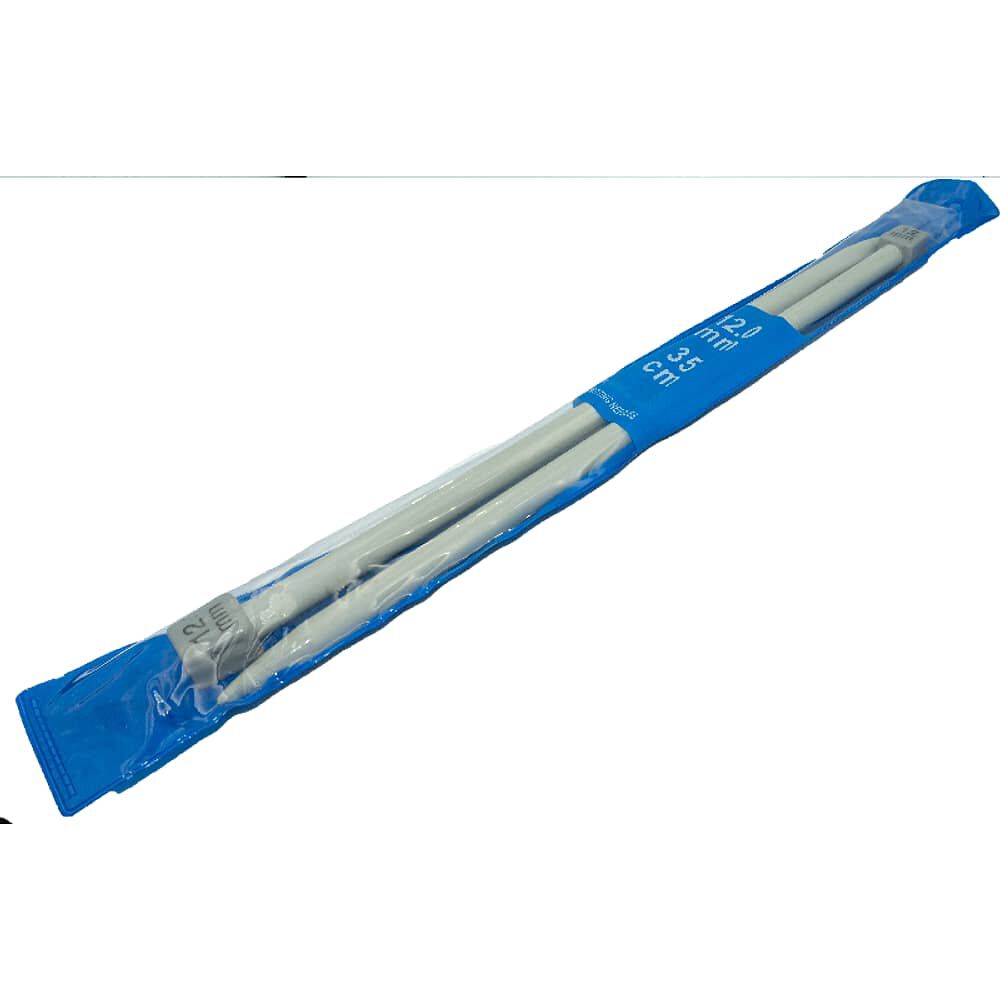 Palillos De Aluminio 12.0mm Para Tejer Knitting Needles image number 0.0