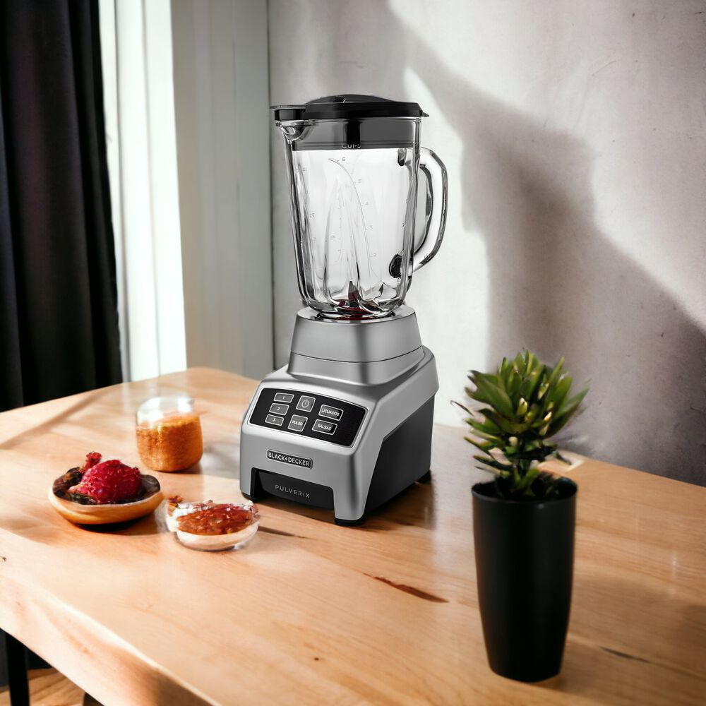 Licuadora Black + Decker Touch 700w Pulverix Pro Bl1840ms-cl image number 6.0