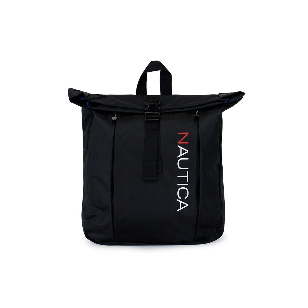 Bolso Aries + Mochila Bend Negra Nautica image number 4.0