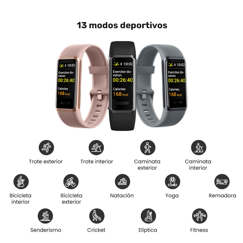Banda Smartband Lhotse Urban Gt Black image number 6.0