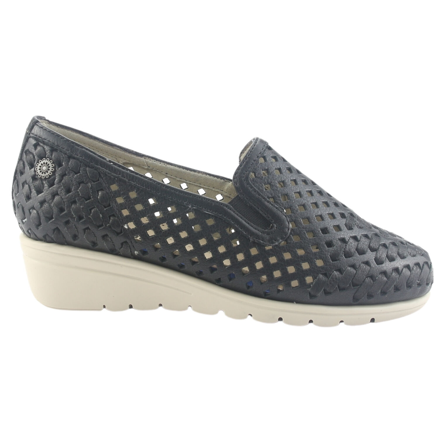 Zapato De Cuero Chalada Mujer Crose-1 Negro Casual image number 0.0