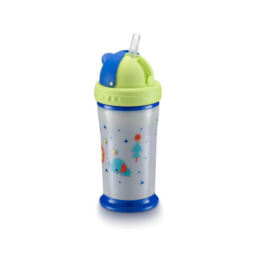 Vaso Playful Fisher Price Glow In The Dark Azul Star Bb1128 image number 1.0