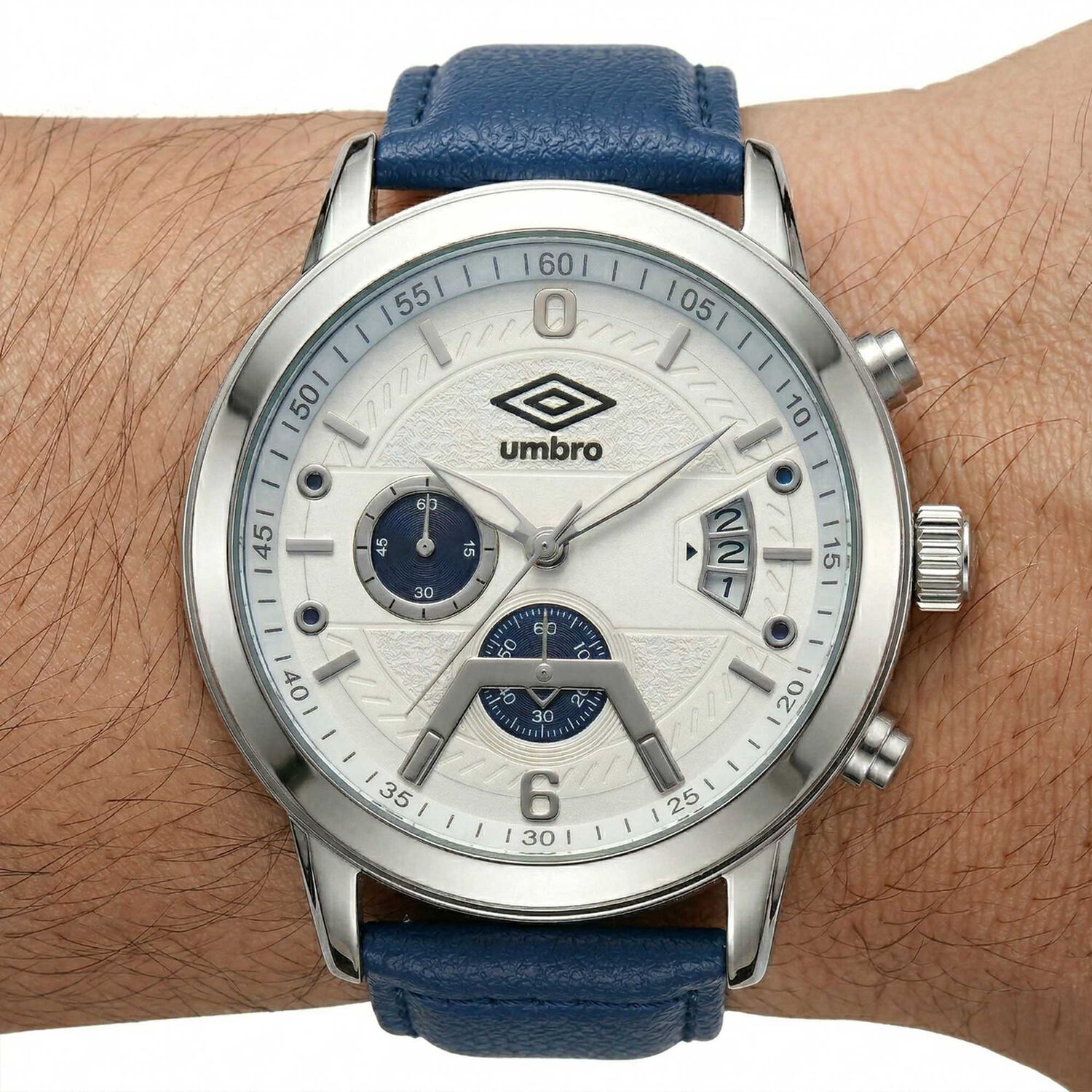 Reloj An&aacute;logo Hombre Umbro Plus Azul Umbp-1500-201 image number 3.0