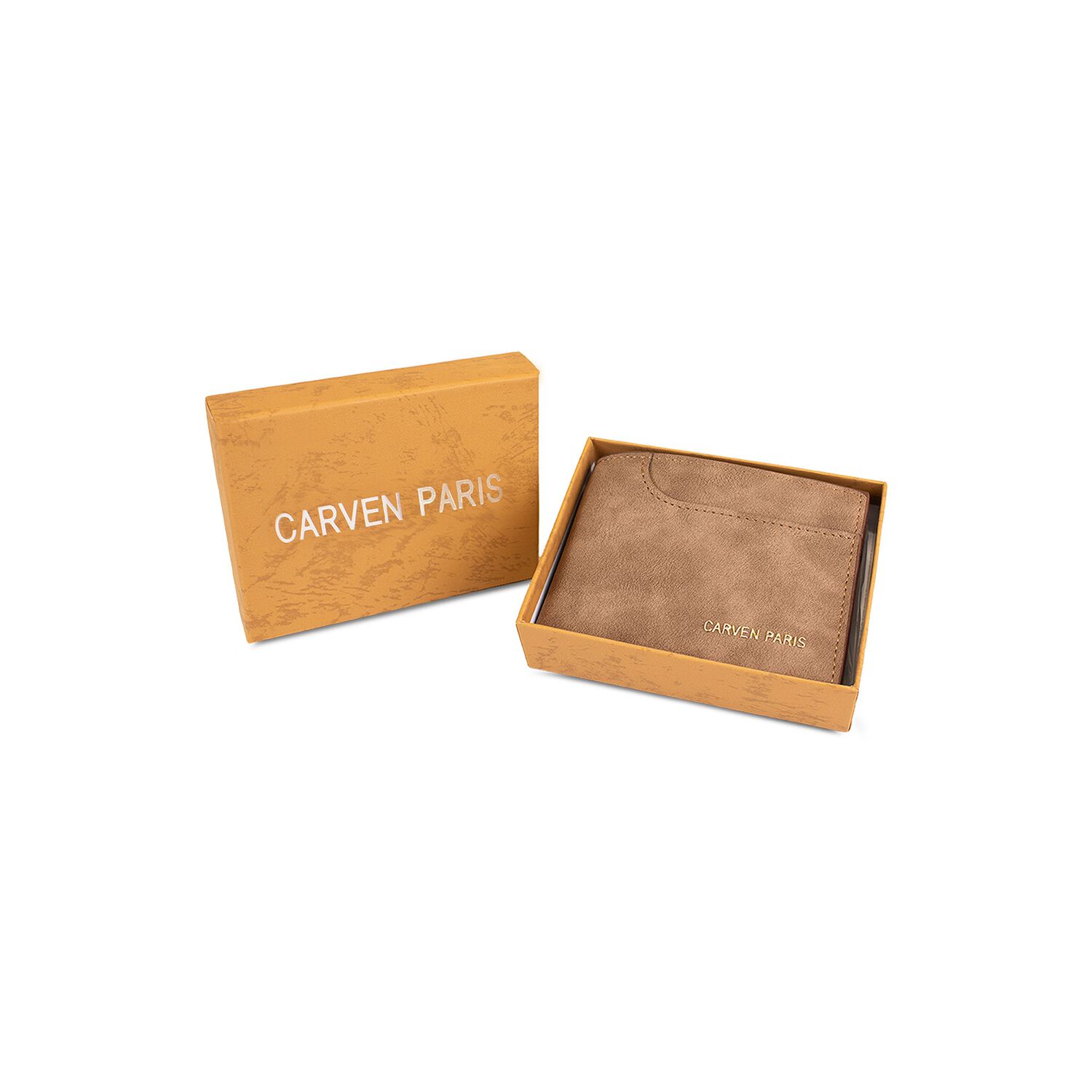 Billetera Hombre Jack Caf&eacute; Con Monedero Carven Paris image number 1.0