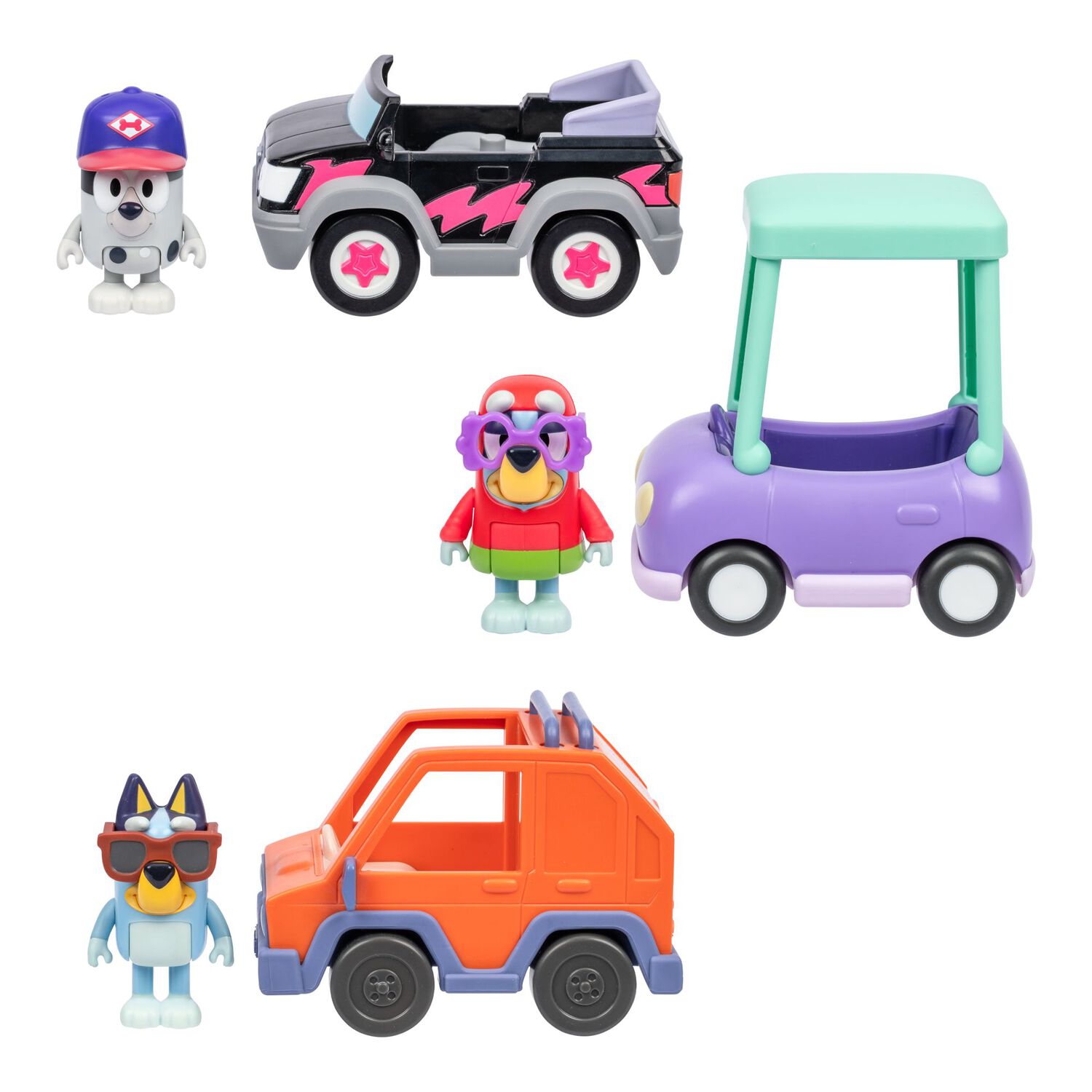 Set Figura Bluey Y Su Auto image number 4.0