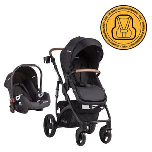 Coche Cuna Travel System Bebesit Quest Lx Negro