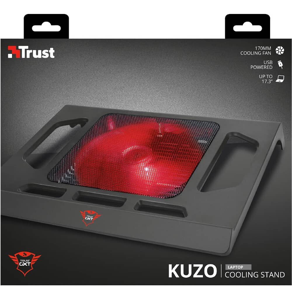 Ventilador Para Notebook Gamer Trust Kuzo Gxt 220 Iluminado image number 4.0