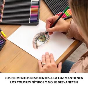 Set 72 Lapices Colores Arte Profesional A Base Aceite