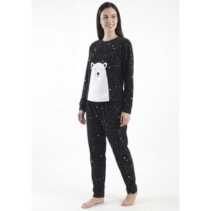 Pijama De Mujer Polar 60.1624m-neg