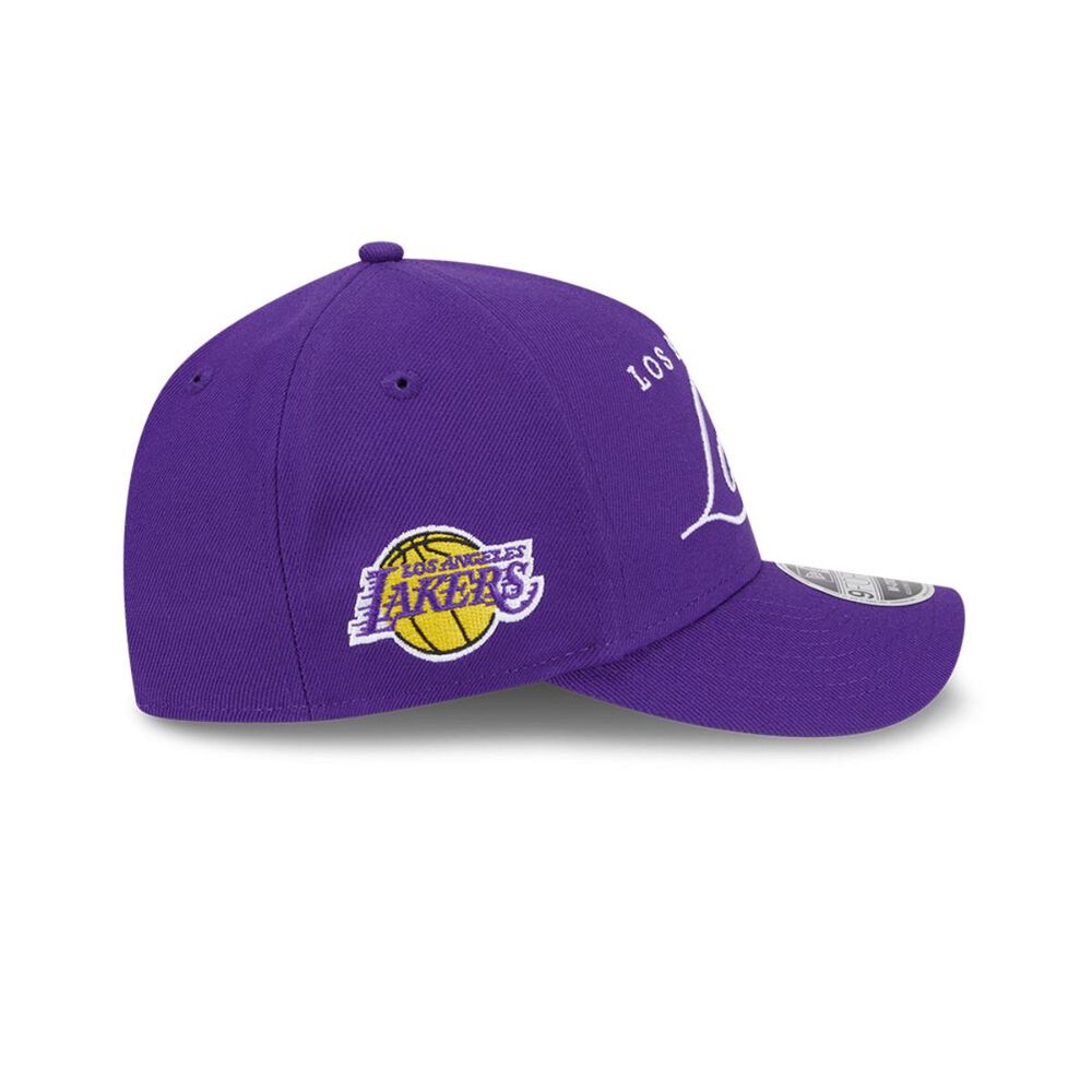 Gorra 9forty Los Angeles Lakers Nba 2025 Nba Draft Morado image number 4.0