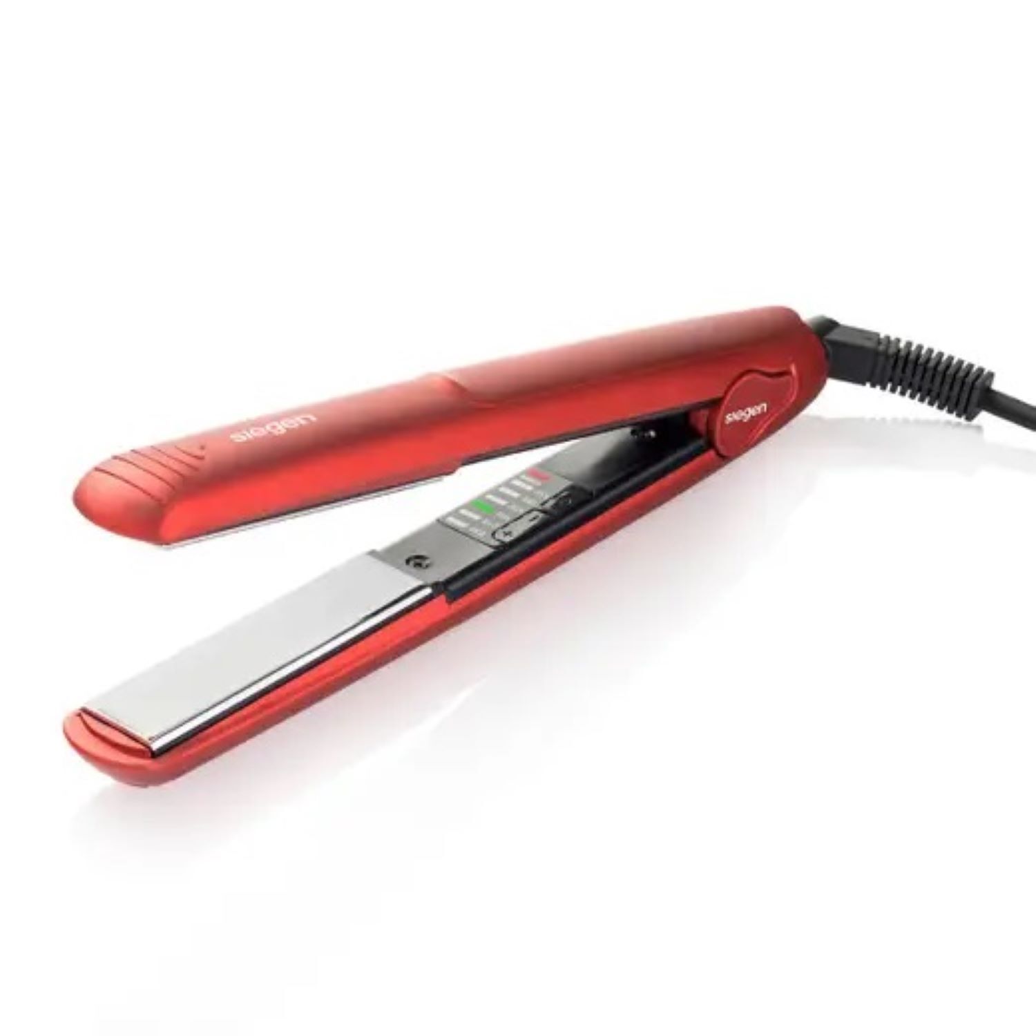 Plancha De Cabello Siegen 2en1 Alisa Y Ondula Placas De Titanio Intensive Red Sg4651 image number 1.0