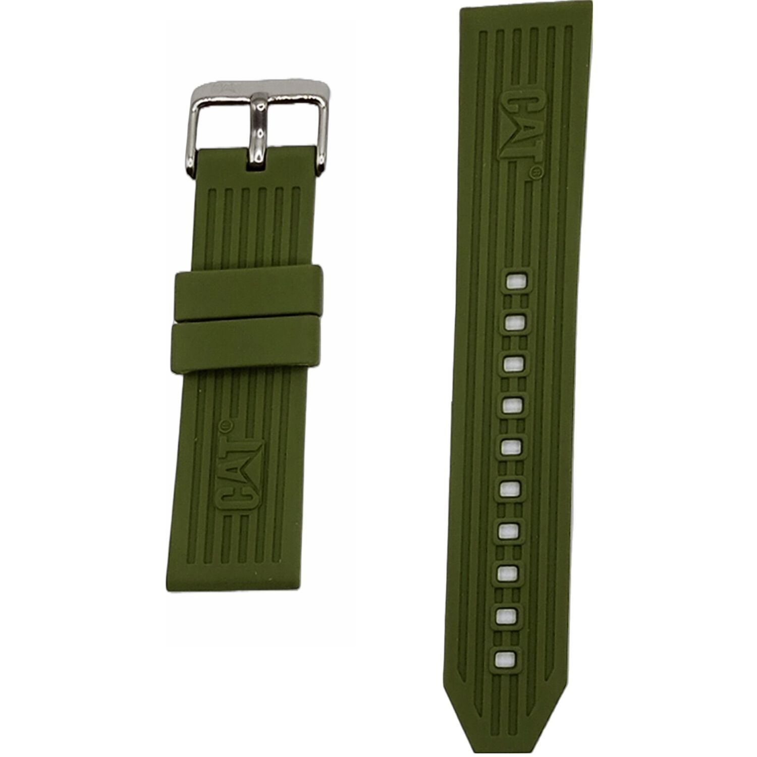 Correa Pulsera Cat Hombre Lf Verde image number 0.0