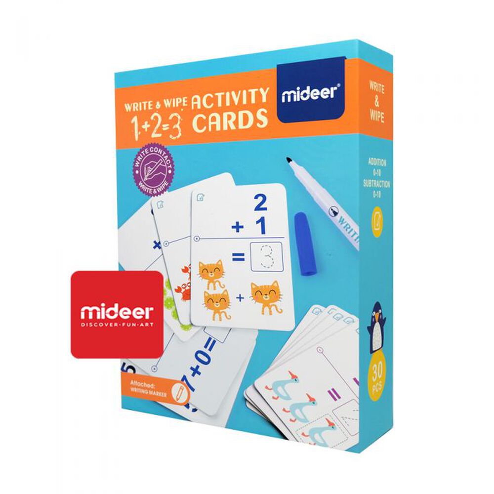Tarjetas Sumas, Escribir Y Borrar Mideer image number 1.0