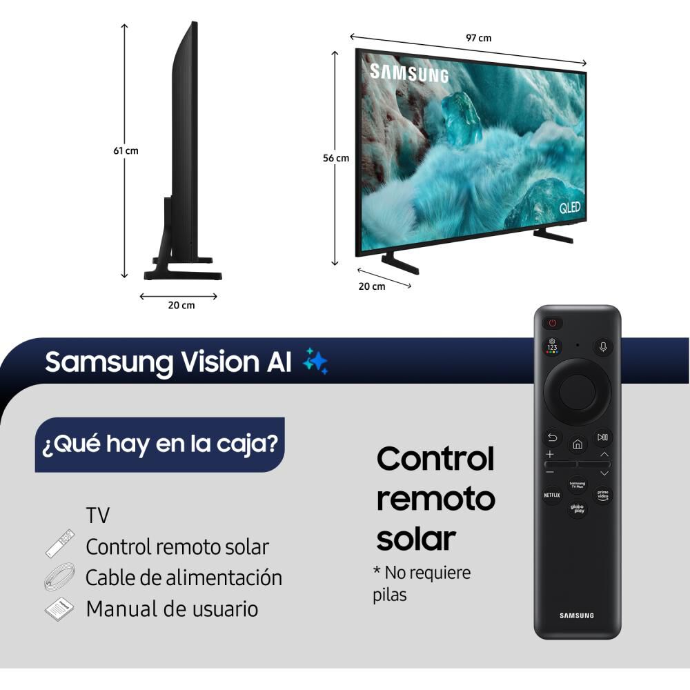 Qled 43" Samsung QN43Q7FAAGXZS / Ultra HD 4K / Smart TV image number 2.0