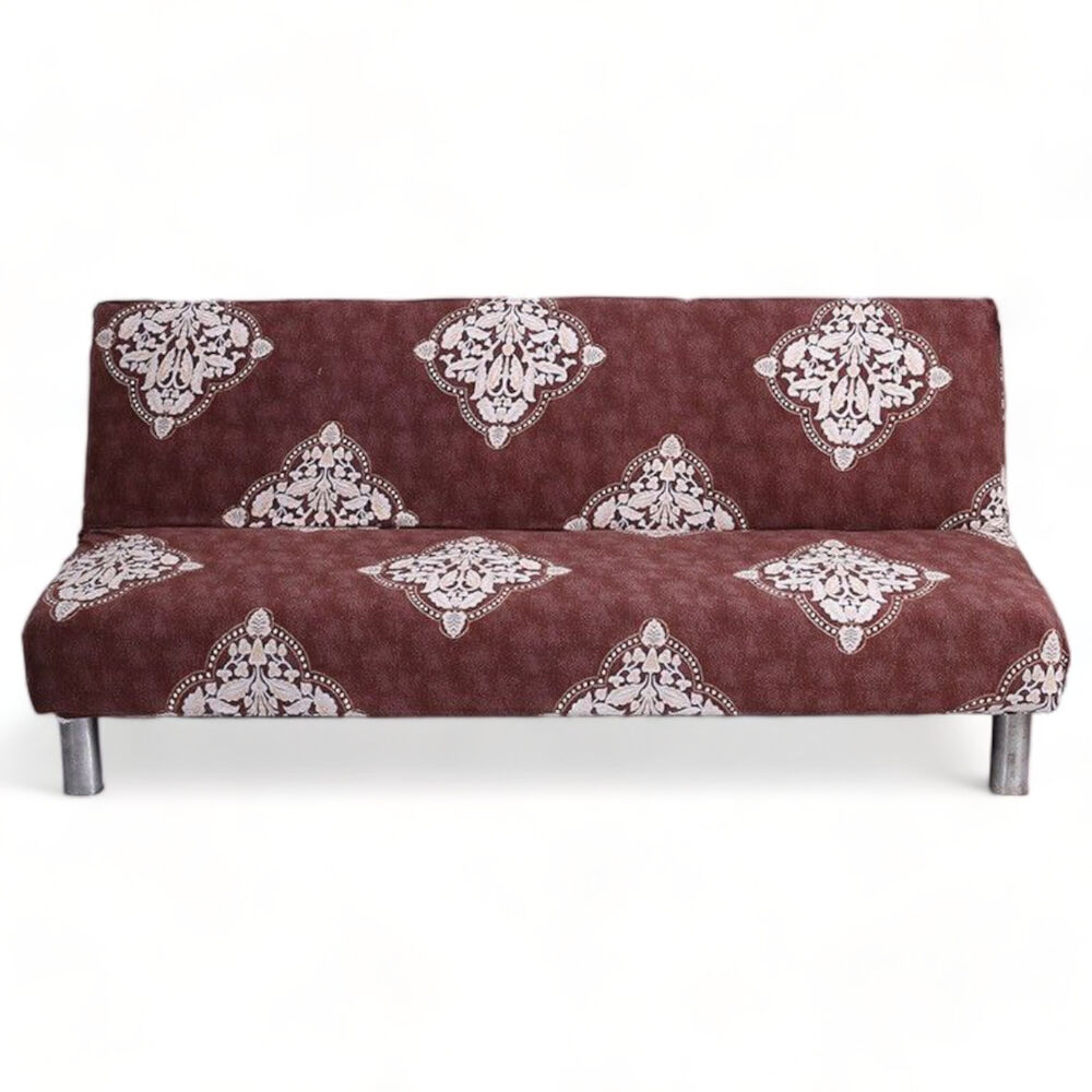  Funda Cubre Futon Elasticada Estampada Tela Lisa Ffe1-12 image number 0.0