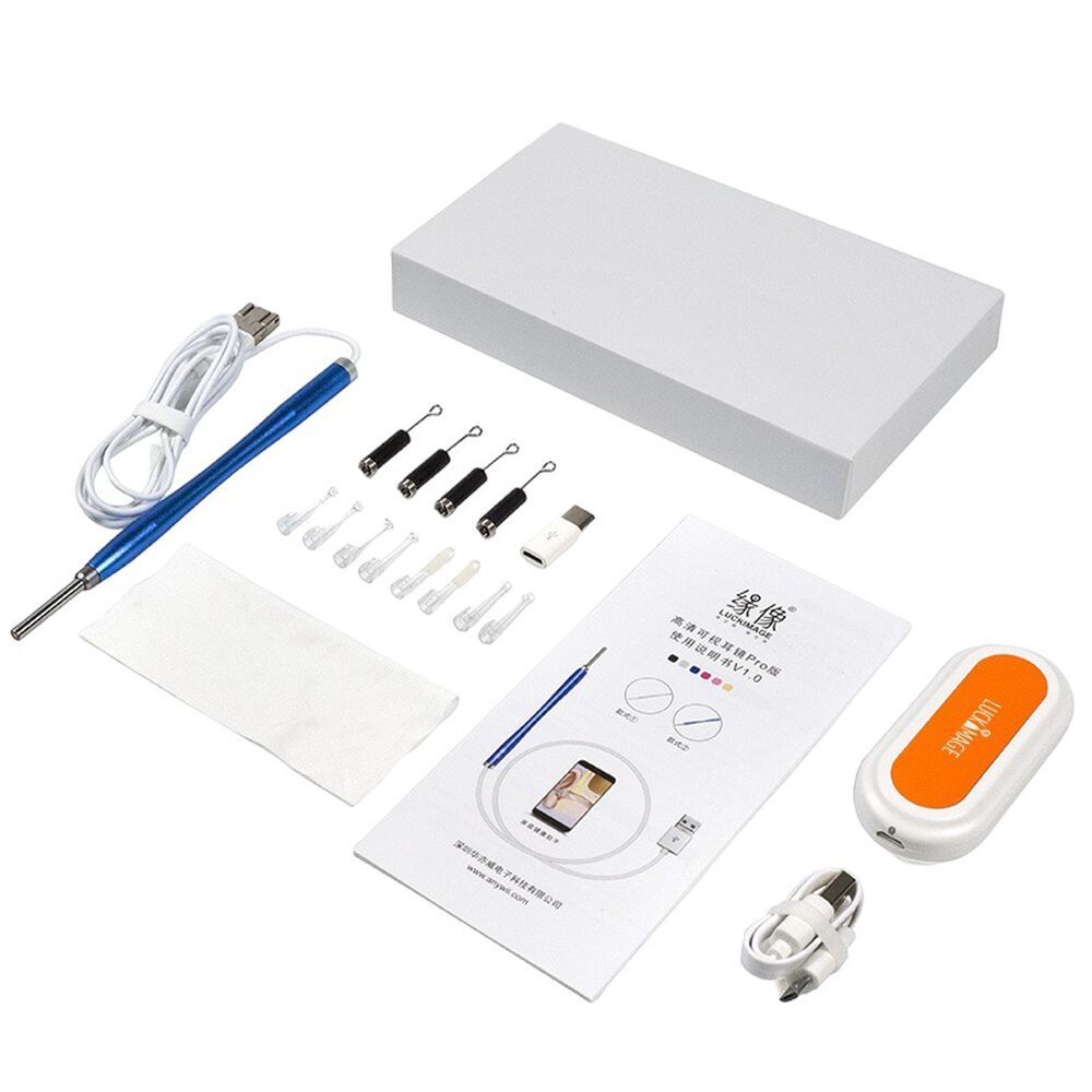 Otoscopio Digital Con Luz Y C&aacute;mara Wifi Veterinario image number 2.0