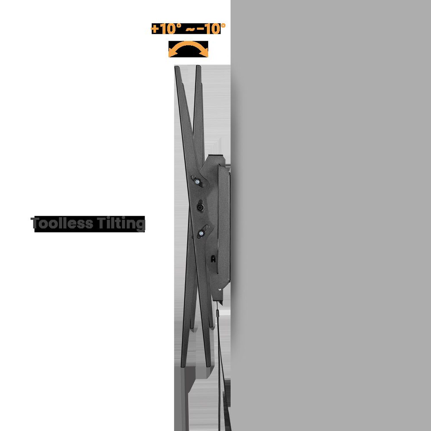 Soporte Fijo Para Tv De Alta Carga 60" ~ 120" - 120kg Sbrp73-69f Brasforma image number 8.0