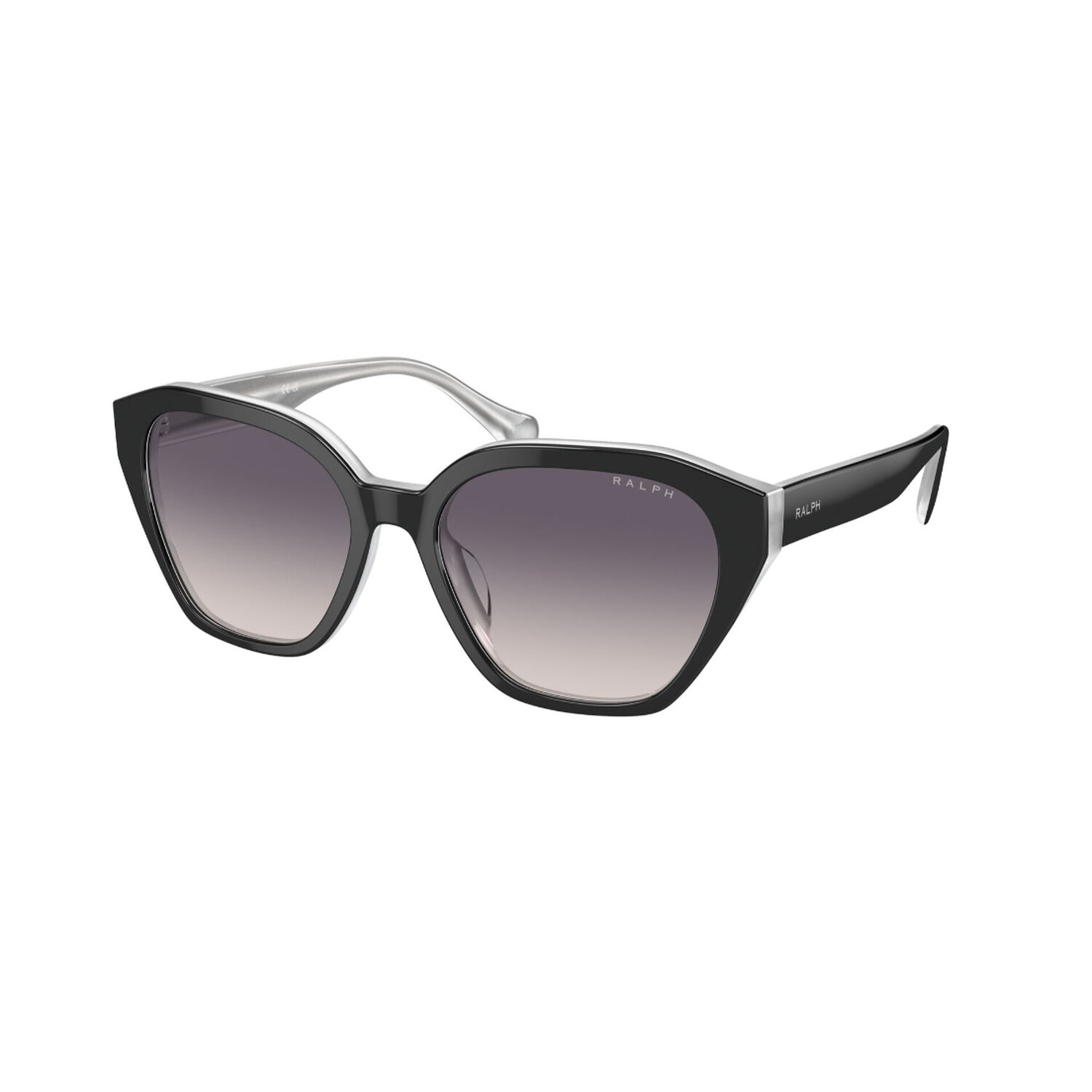 Lentes De Sol Negro Brillante Degrad&eacute; Ralph image number 1.0