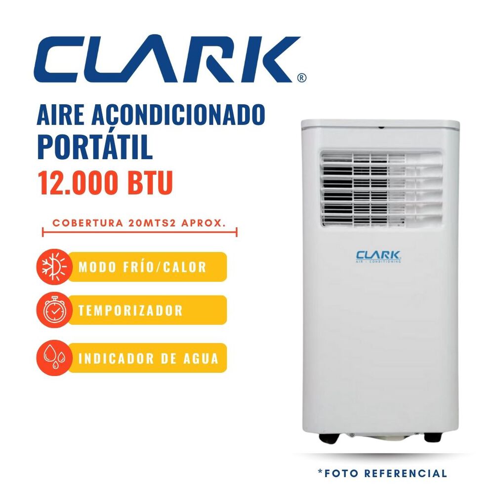Equipo Aire Acondicionado Port&aacute;til 12.000 Btu/hr, 220v image number 0.0