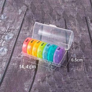 Mini Pastillero Organizador Semanal Dia Y Noche