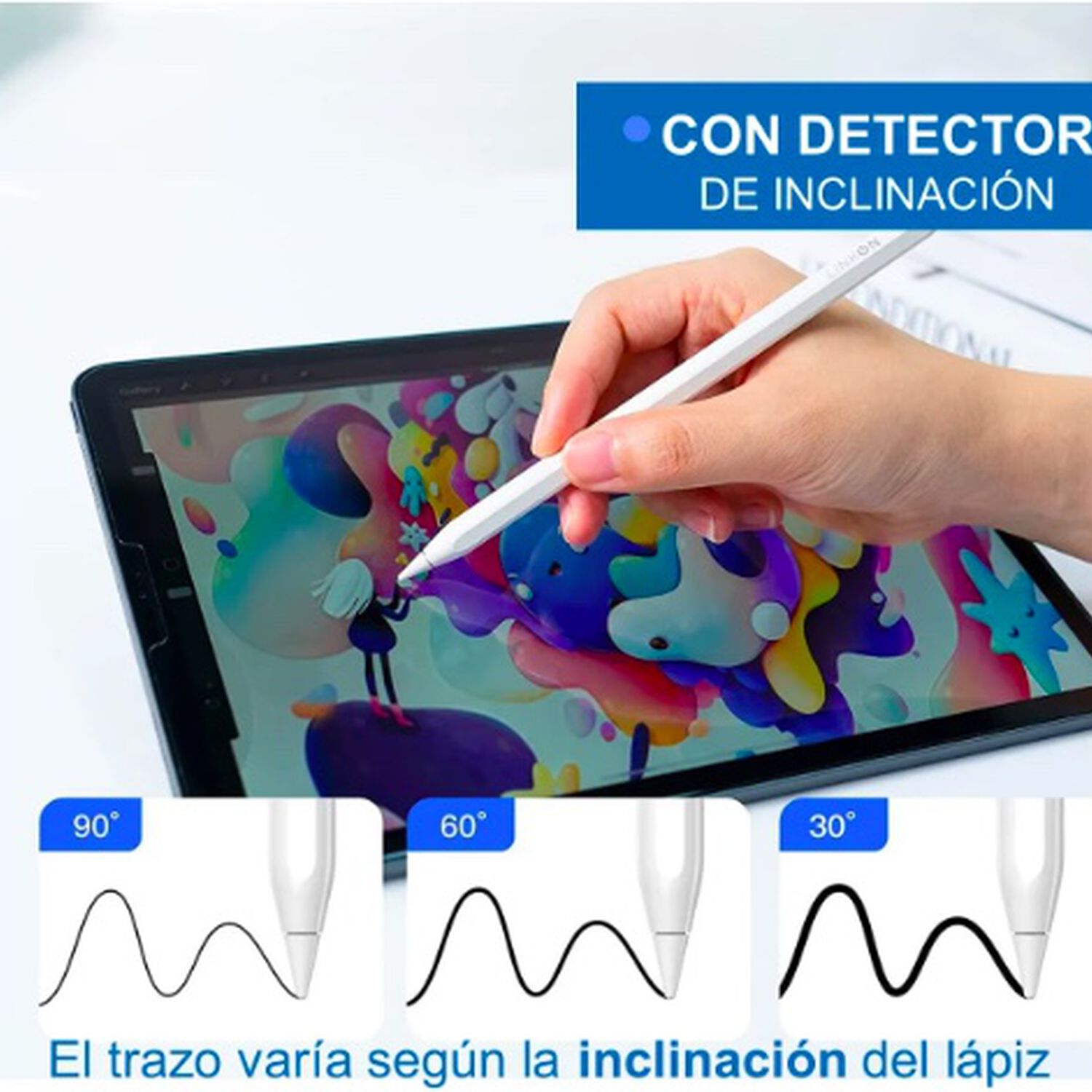 Lapiz Pencil Tactil Stylus Para Apple Ipad image number 4.0