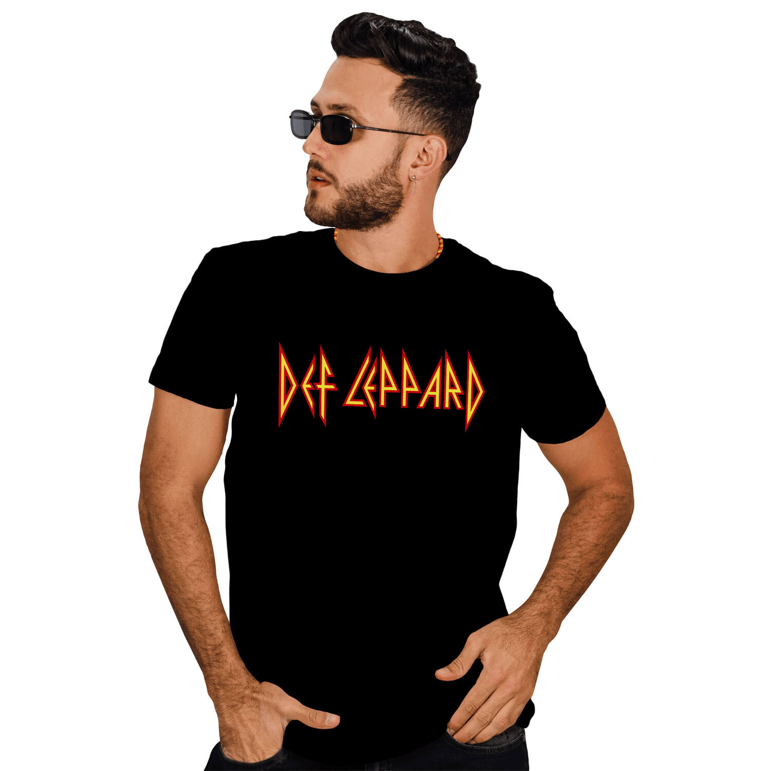 Polera Hombre Def Leppard Metal Rock image number 0.0