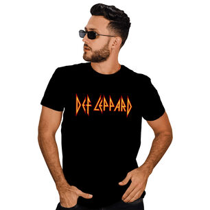 Polera Hombre Def Leppard Metal Rock
