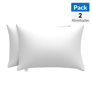 Pack 2 Almohadas Cic Fibra 50x70 Cm