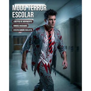 Disfraz Cosplay Zombie Adulto Escolar