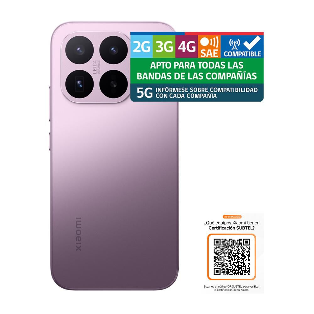 Smartphone Xiaomi 17T / 5G / 256 GB / Violeta / Liberado + Parlante Sound Outdoor image number 8.0