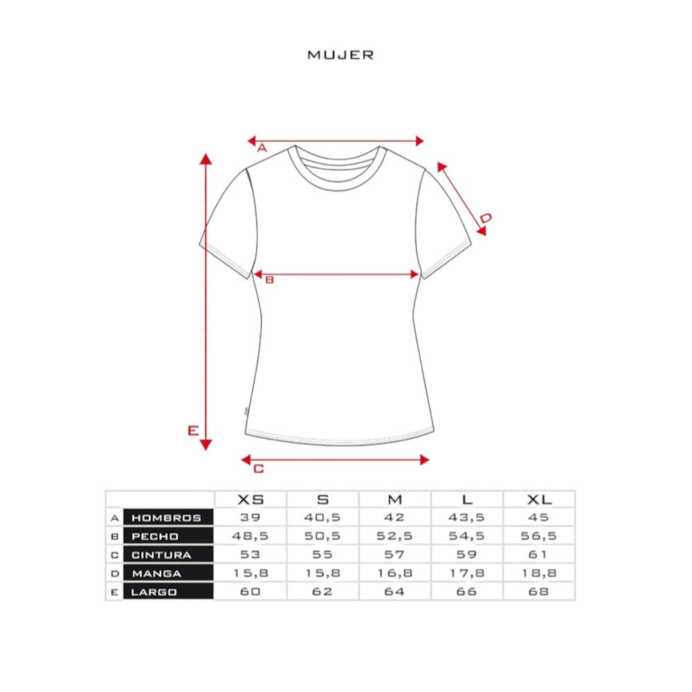 Polera Orgánica Classic Logo Mujer Falcone image number 3.0