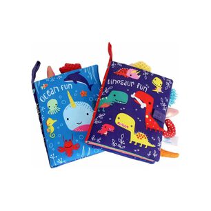 Libro Sensorial Estimulaci&oacute;n Bebe Ni&ntilde;o Juguete Sonajero