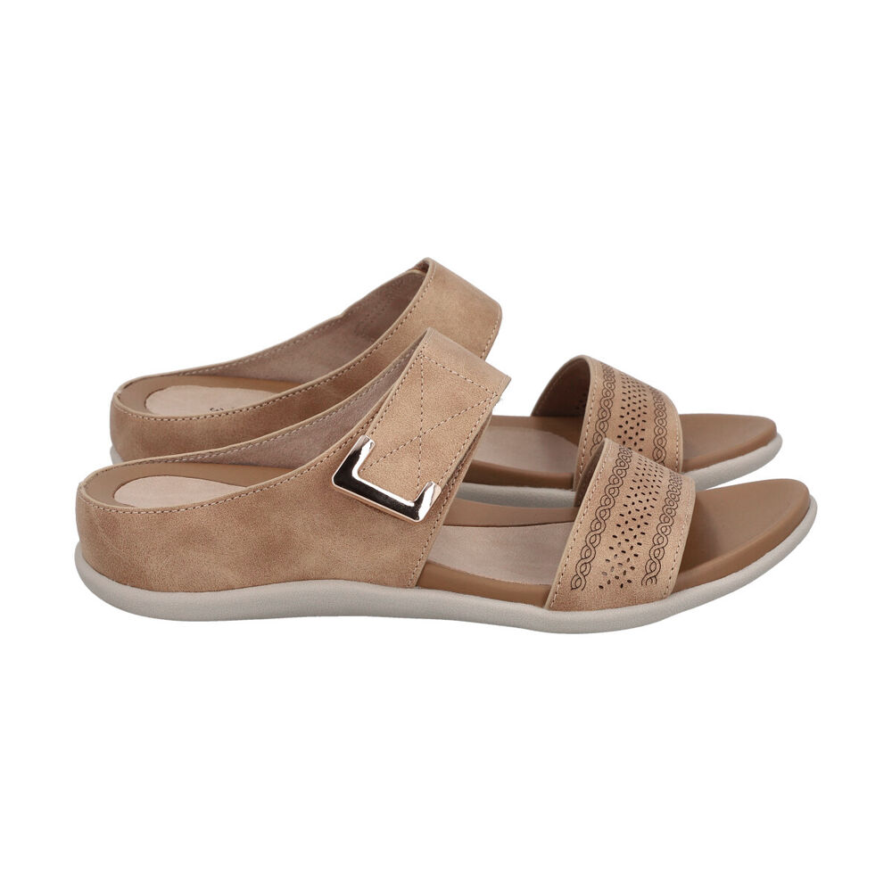 Sandalia Mujer Camel Sofi Police image number 4.0