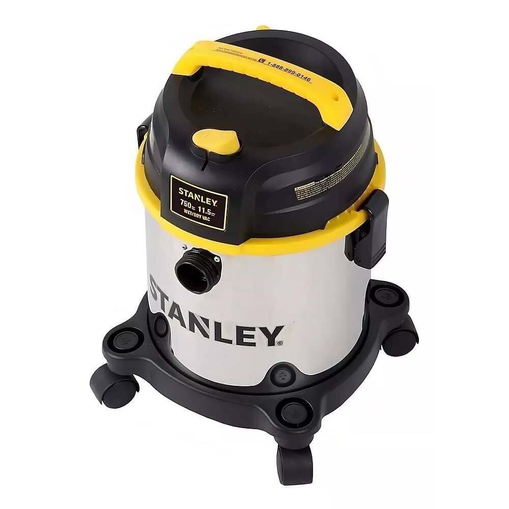 Aspiradora Stanley Acero Inoxidable, Polvo Y Agua , 750w. Tanque De 11,5 Lts image number 3.0