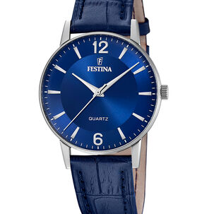 Reloj F20690/3 Festina Azul Hombre Correa Clásico