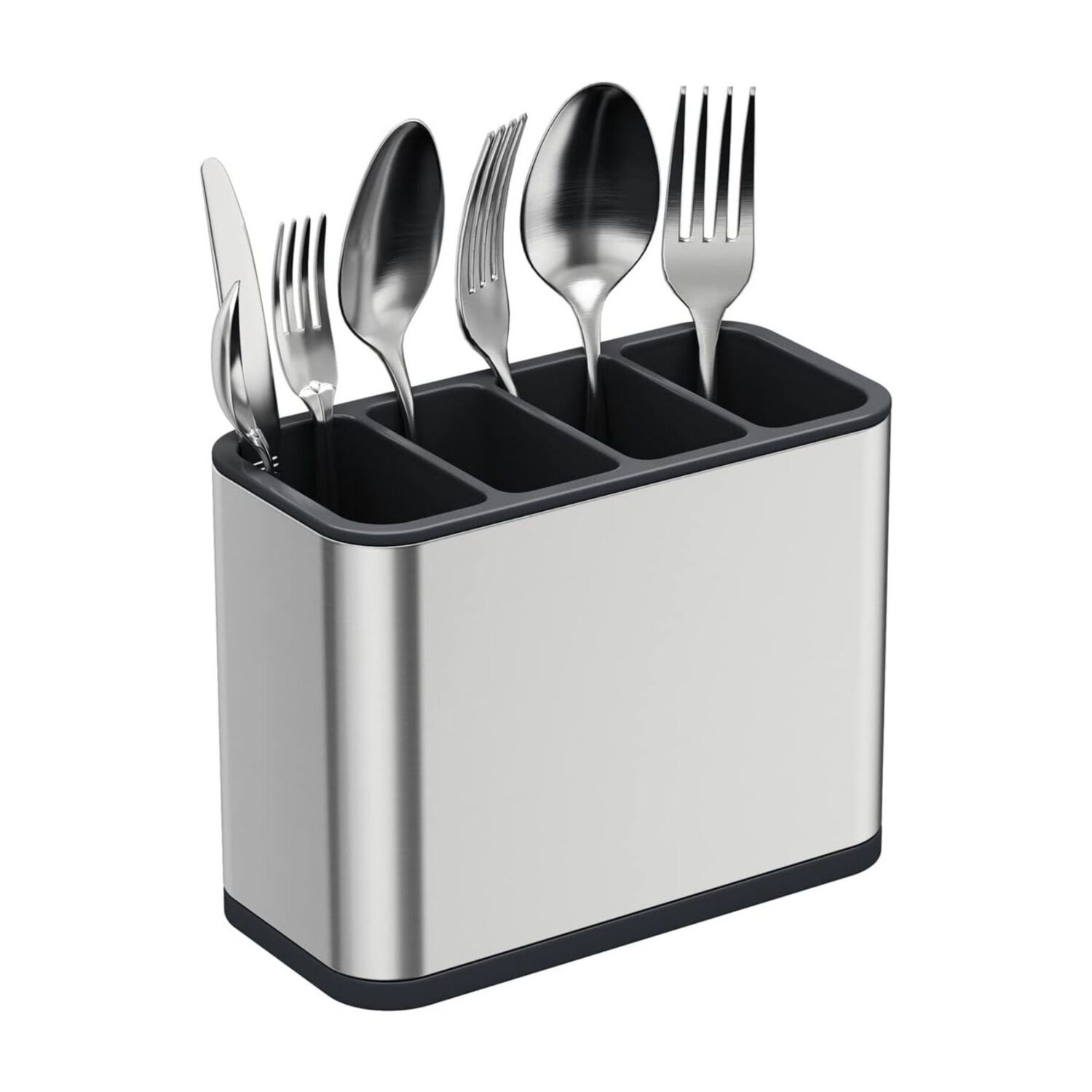 Escurridor Cubierto Utensilios Cocina Acero Inoxidable 4 Espacios image number 2.0