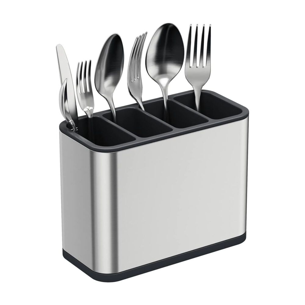 Escurridor Cubierto Utensilios Cocina Acero Inoxidable 4 Espacios image number 2.0